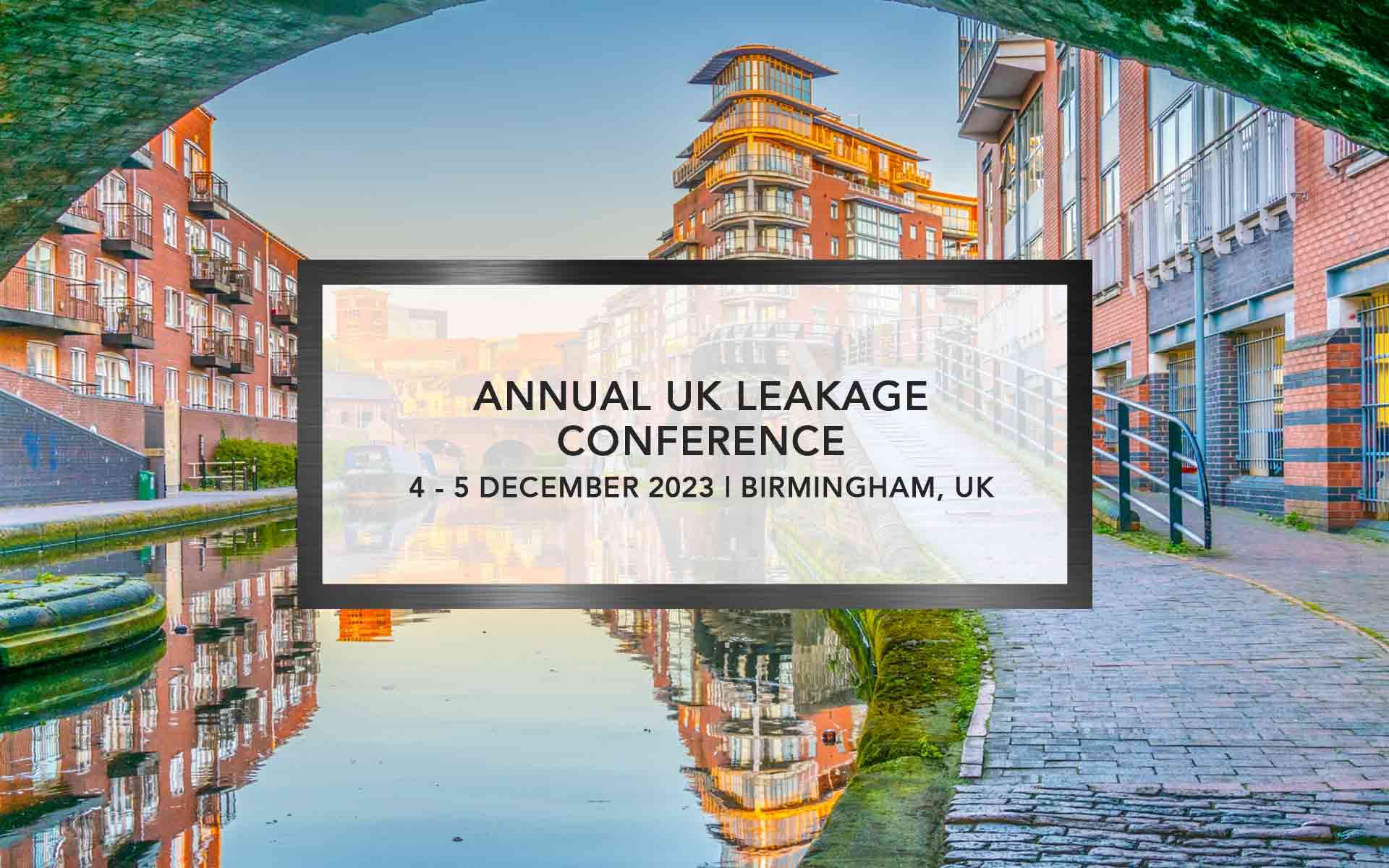 Annual UK Leakage Conference | Optimatics