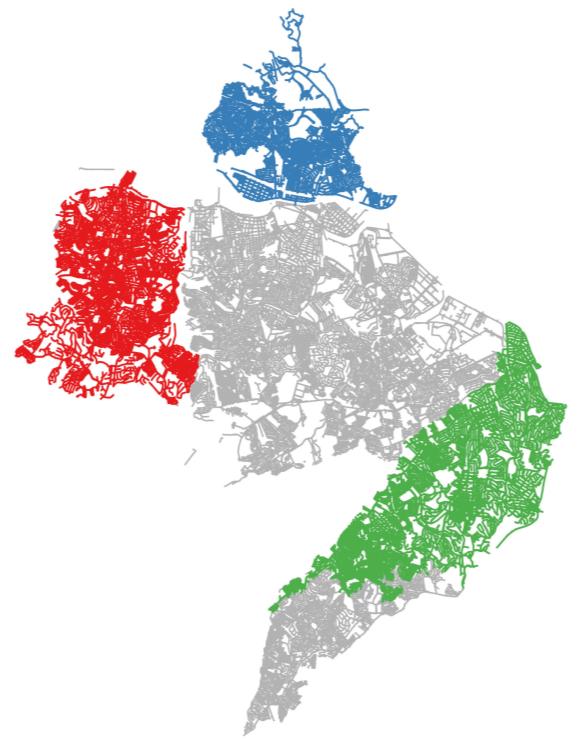 A map of Networks Included in Study A map of Networks Included in Study